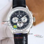 AAA replica GF Factory Breitling Premier Black Swiss B25 Chronograph Leather Strap Watch (1)_th.jpg